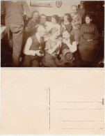 Ansichtskarte  Feuchtfröhliche Silvesterfeier Feier 1924 Privatfoto  - Unclassified