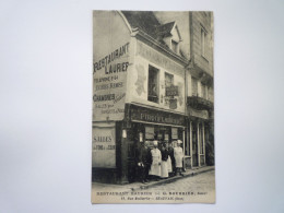 2024 - 1991  BEAUVAIS  (Oise)  :  RESTAURANT LAURIER  -  G. BOURRIER , Succr   XXX - Beauvais