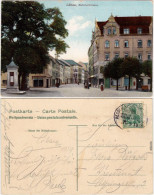 Löbau Partie In Der Bahnhofstraße Ansichtskarte Oberlausitz 1913 - Loebau