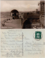 Borkum Wandelhalle - Promenade Foto Ansichtskarte 1928 - Borkum
