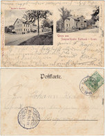 Hallbach Pfaffroda 2 Bild Seiferts Gasthaus B Olbernhau Erzgebirge 1906 - Autres & Non Classés