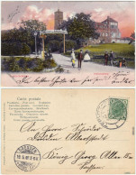 Teplitz - Schönau Teplice Restauration Schlackenburg - Belebt Böhmen Bohemia1907 - Tschechische Republik