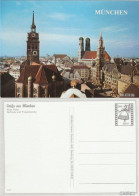 Ansichtskarte München Alter Peter - Rathaus Und Frauenkirche 1990 - Muenchen