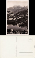 Foto Ansichtskarte Hintersee Ramsau Hintersee Mit Hohen Göll 1930 - Autres & Non Classés