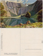 Schönau Am Königssee Künstlerkarte: Königssee Ansichtskarte  1913 - Autres & Non Classés