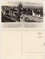 Limburg (Lahn) Stadt Und Bahngleise Ansichtskarte 1959 - Limburg