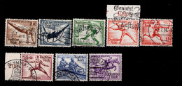 Deutsches Reich 609 - 616 Olympische Sommerspiele Used Gestempelt (2) - Used Stamps