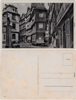 Frankfurt Am Main Geschäfte In Der Goldhutgasse Ansichtskarte 1932 - Frankfurt A. Main