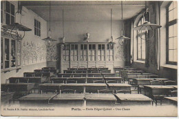 75 PARIS - Ecole Edgar Quinet  - Une Classe - Bildung, Schulen & Universitäten