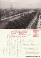 Paris Panorama Mit Eiffelturm Foto Ansichtskarte  1960 - Andere & Zonder Classificatie