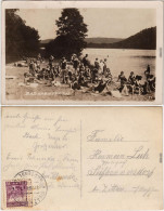 Hammer Am See Hamr Na Jezeře Strandleben Fotokarte B Liberec Reichenberg 1929 - Tschechische Republik