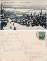 Braunlage Blick Von Der Rodelbahn Ansichtskarte B Goslar Harz Winter1913 - Braunlage