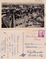 Ansichtskarte Pilsen Plzeň Platz Und Stadt 1946 - Tschechische Republik