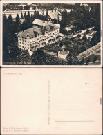 Friedrichroda Luftbild Hotel Kurhaus Foto Ansichtskarte  1932 - Otros & Sin Clasificación