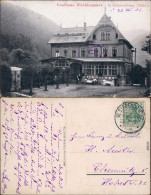 Schwarzburg Partie Am Gasthaus Blechhammer Ansichtskarte  1909 - Otros & Sin Clasificación