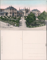 Schwerin Partie Am Bahnhof  Ansichtskarte 1909 - Schwerin
