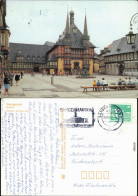 Ansichtskarte Wernigerode Rathaus Mit Marktplatz Und Besuchern G1989 - Sonstige & Ohne Zuordnung