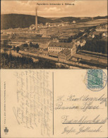 Schönborn Dreiwerden-Rossau   Auf Die Papierfabrik B Mittweida Chemnitz 1912 - Autres & Non Classés