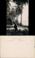 Singapur Cocoanut - Hütte Singapore Singapura Foto Postcard  1934 - Unclassified