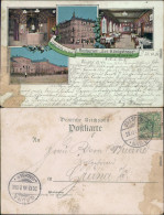 Neustadt Dresden Mehrbild: Restaurant Königstreue, Waldschlößchenstraße 1899 - Dresden