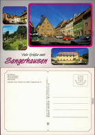 Sangerhausen Zentrum, Markt Mit Rathaus, Europa-Rosarium, Altes Schloss 1987 - Andere & Zonder Classificatie