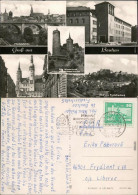 Bautzen Budyšin Friedensbrücke, Deutsche Post, Rathaus Und Petridom,  1973 - Bautzen