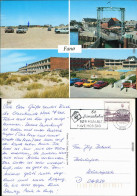 Ansichtskarte Fanø (Insel) Strand, Fähranlegestelle, Hotel, Innenhof 1994 - Danemark