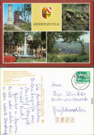 Oberwiesenthal Meteorologische Station Mit Gradmessungssäule Am Markt G1988 - Oberwiesenthal