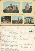 Eisenach Wartburg, Burschaenschaftsdenkmal, Ritt  Landestheater 1966 - Eisenach