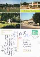 Ebeleben Sondershausen Freibad, Kinderkombination, Schloßpark, Markt G1989 - Sondershausen