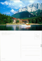 Ansichtskarte Garmisch-Partenkirchen Eibsee Mit Hotel Und Riffelwand 1989 - Garmisch-Partenkirchen