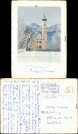Ansichtskarte Schwangau Kirche St. Koloman 1968 - Autres & Non Classés