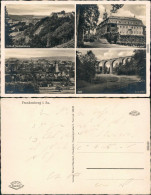 Frankenberg (Sachsen) Schloß  Panorama-Ansicht, Schloss Lichterwalde,  1936 - Frankenberg