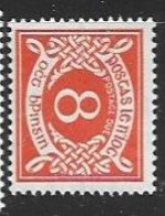 Ireland Postage Due Mh * (10 Euros) 1962 - Strafport