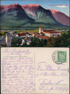 Ansichtskarte Bad Reichenhall St. Zeno Mit Bergmassiv Im Hintergrund 1925 - Bad Reichenhall