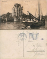 Ansichtskarte Rotterdam Rotterdam Het Witte Huis - Hafen Und Segelboot 1915  - Rotterdam