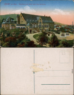 Goslar Kaiserpfalz / Kaiserhaus Mit Blick Nach Dem Steinberg 1914 - Goslar