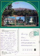 Freiwaldau Jeseník Panorama, Landschaft, Turm, Holzhütte, Pavillon, Kirche 1995 - Tschechische Republik