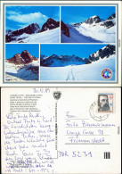 Ansichtskarte Vysoké Tatry Panorama-Ansichten - Berge Im Winter 1989 - Slovaquie