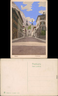 Glarus Glaris | Glarona | Glaruna | Claruna Partie In Der Kirchstraße 1914  - Altri & Non Classificati