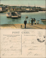 Cowes (Isle Of Wright) The Floating Brigde/Die Fährbrücke 1909  - Autres & Non Classés