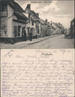 Ansichtskarte Sissonne Geschäfte In Der Rue De Roucy 1914  - Sissonne