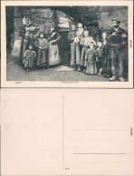 Ansichtskarte Laon Höhlenbewohner - Gruppenfoto 1912 - Laon