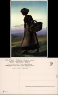 Ansichtskarte  Homeward/Bäuerin Mit Korb, Heimwärts Künstlerkarte 1913 - 1900-1949