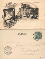 Ansichtskarte Heilbronn 2 Billd: Kätchen Und Kätchenhaus - Straße 1900  - Heilbronn