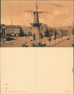 Ansichtskarte Rotterdam Rotterdam Windmühle - Oostvestplein 1911  - Rotterdam