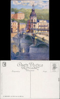 Ansichtskarte Dinant Dinant Pont Sur La Meuse/Brücke Sur La Meuse 1918 - Otros & Sin Clasificación