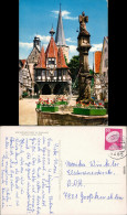Ansichtskarte Michelstadt Rathaus Mit Brunnen 1979 - Michelstadt