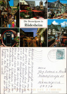 Ansichtskarte Rüdesheim (Rhein) Drosselgasse Verschiedene Perspektive 1997 - Rüdesheim A. Rh.