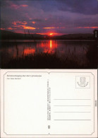 Ansichtskarte Lippen Lipno Nad Vltavou Sonnenuntergang Am Lipnostausee 1995 - Tschechische Republik